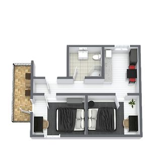 Appartement met Twee Slaapkamers